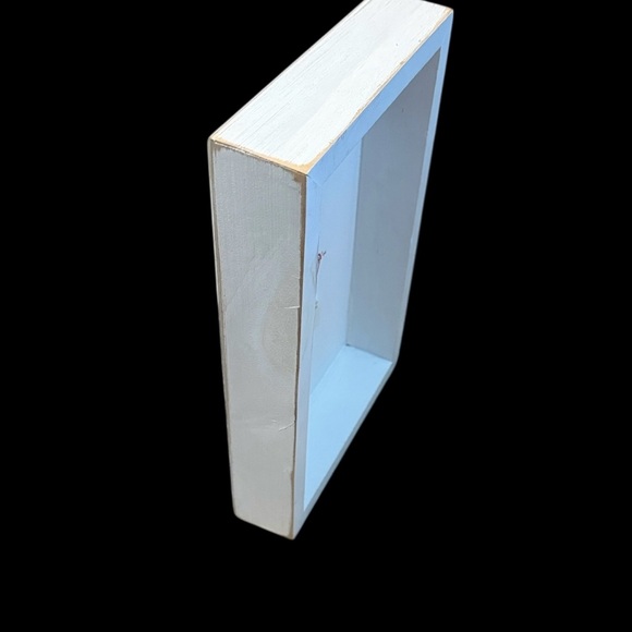 NWT Primitive Red Text Distressed Box Sign Valentine Day Gift - Picture 5 of 13